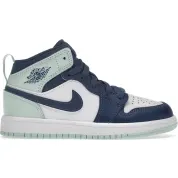 Air Jordan 1 Mid Mystic Navy Mint Foam (PS)