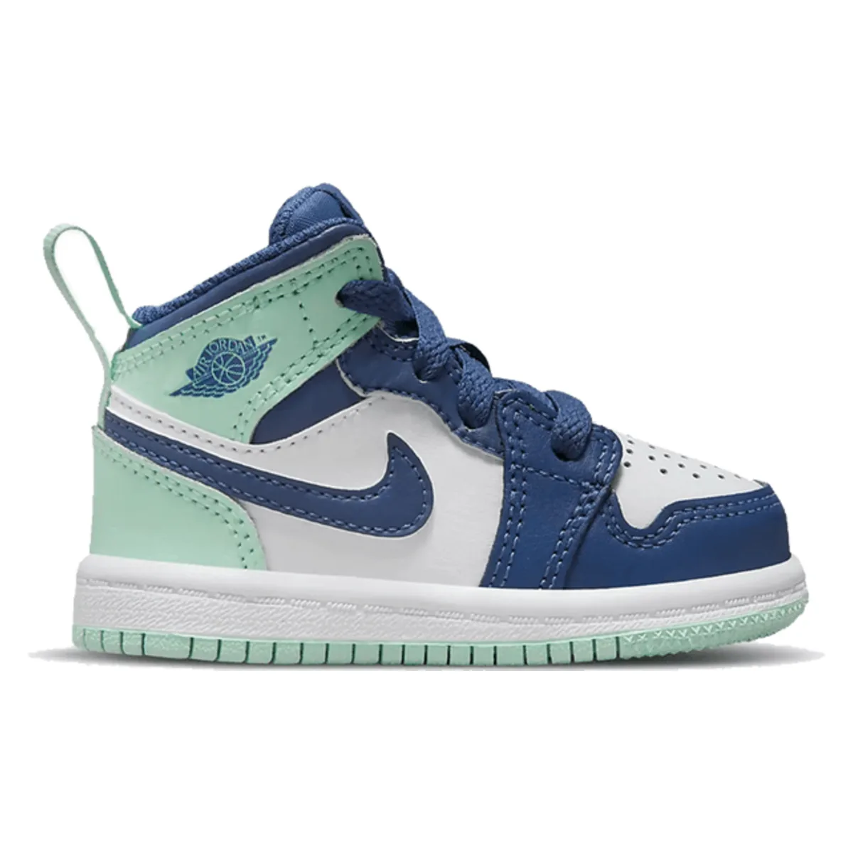 Jordan 1 Mid Mystic Navy Mint Foam (TD)