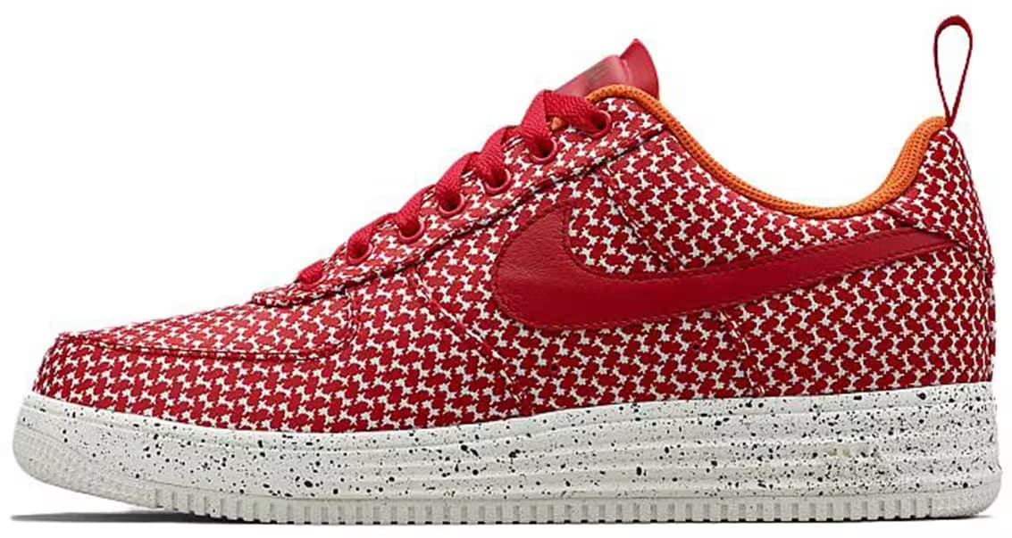 Nike x UNDFTD Lunar Force 1 Low University Red (Undefeated)