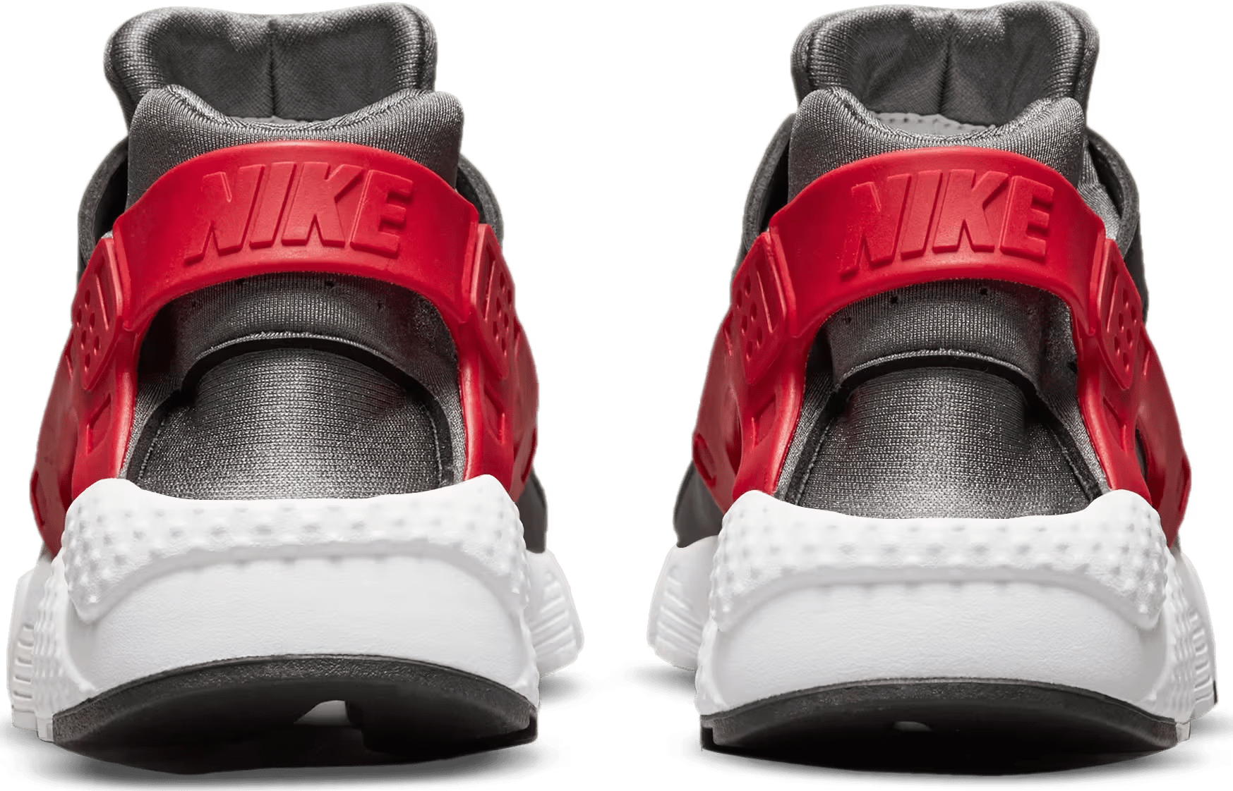 Nike Huarache Run Dark Smoke Grey University Red (GS)