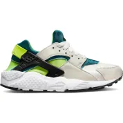 Nike Air Huarache Run White Volt Bright Spruce (GS)