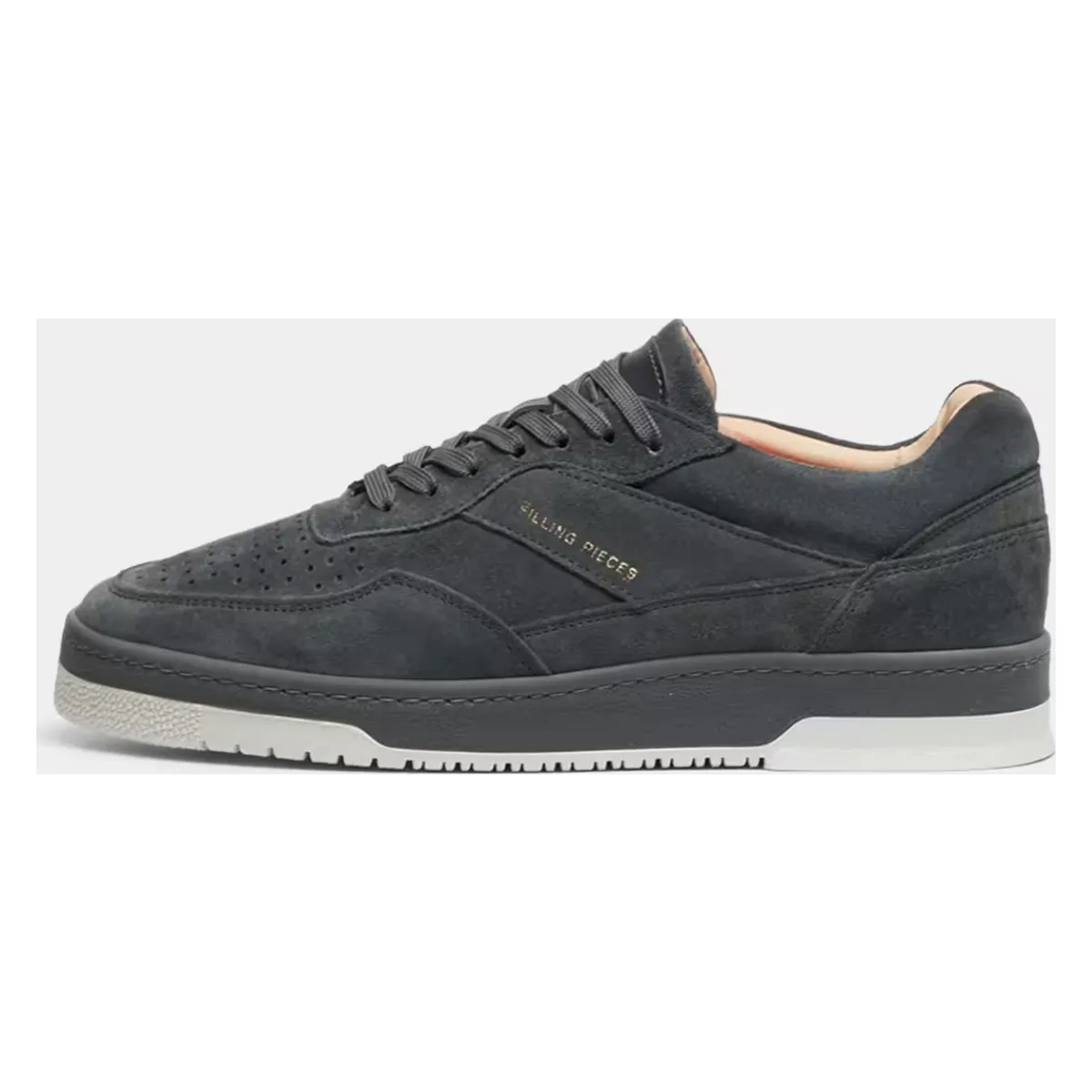 Filling Pieces Ace Suede Dark Grey