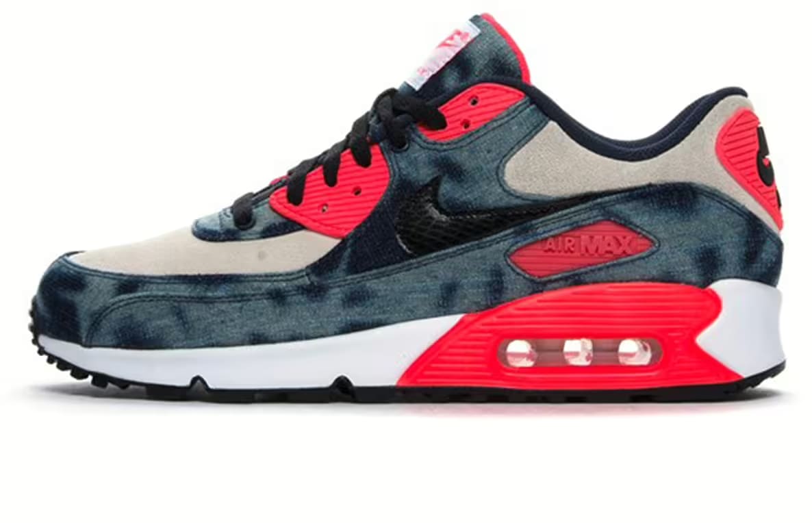 Nike Air Max 90 Infrared DNM QS Bleached Denim