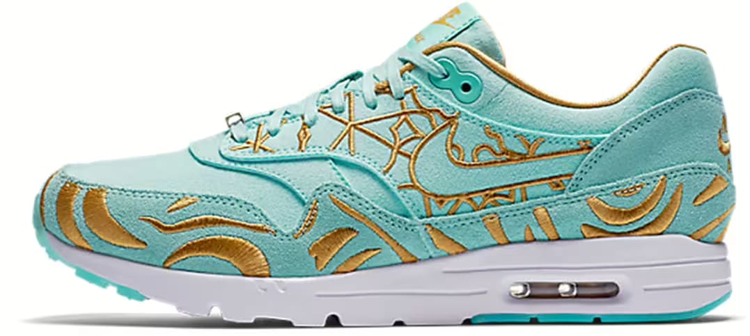 Nike Air Max 1 Ultra Lotc Qs Island Green Island Green-Flt Gld (Women's)