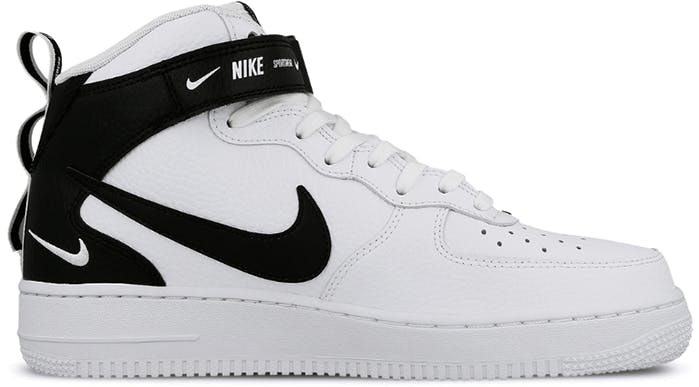 porselein Vrijgevigheid belangrijk Nike Air Force 1 Mid 07 LV8 White/Black | 804609-103 | Sneaker Squad