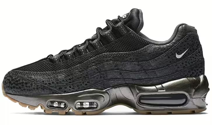 Nike Air Max 95 Black Metallic Hematite (Women's)