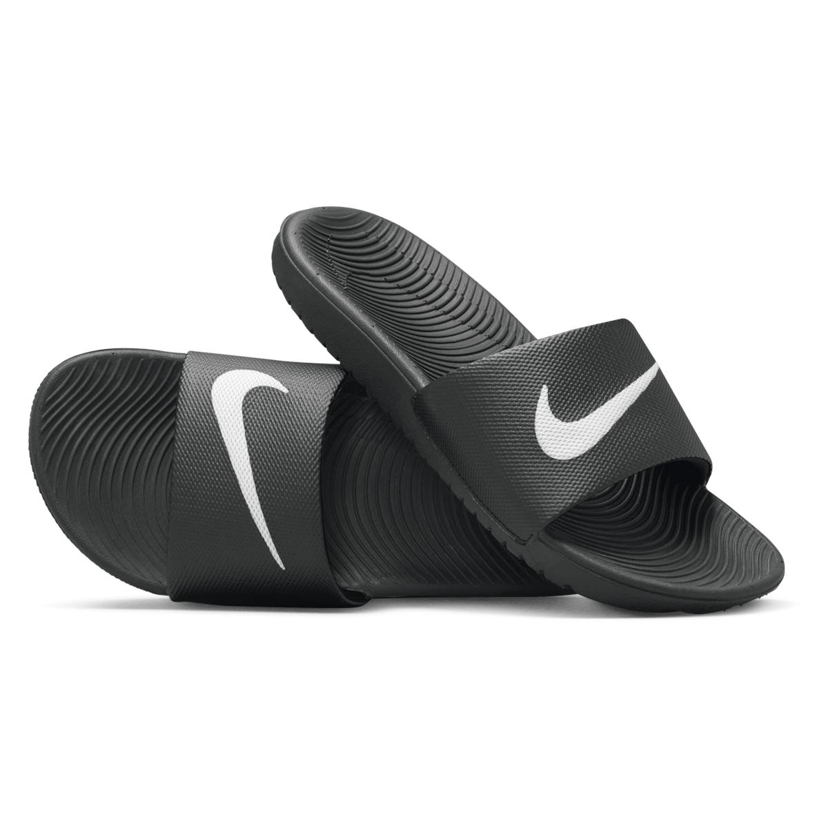 Nike Kawa Slide Black White (GS)