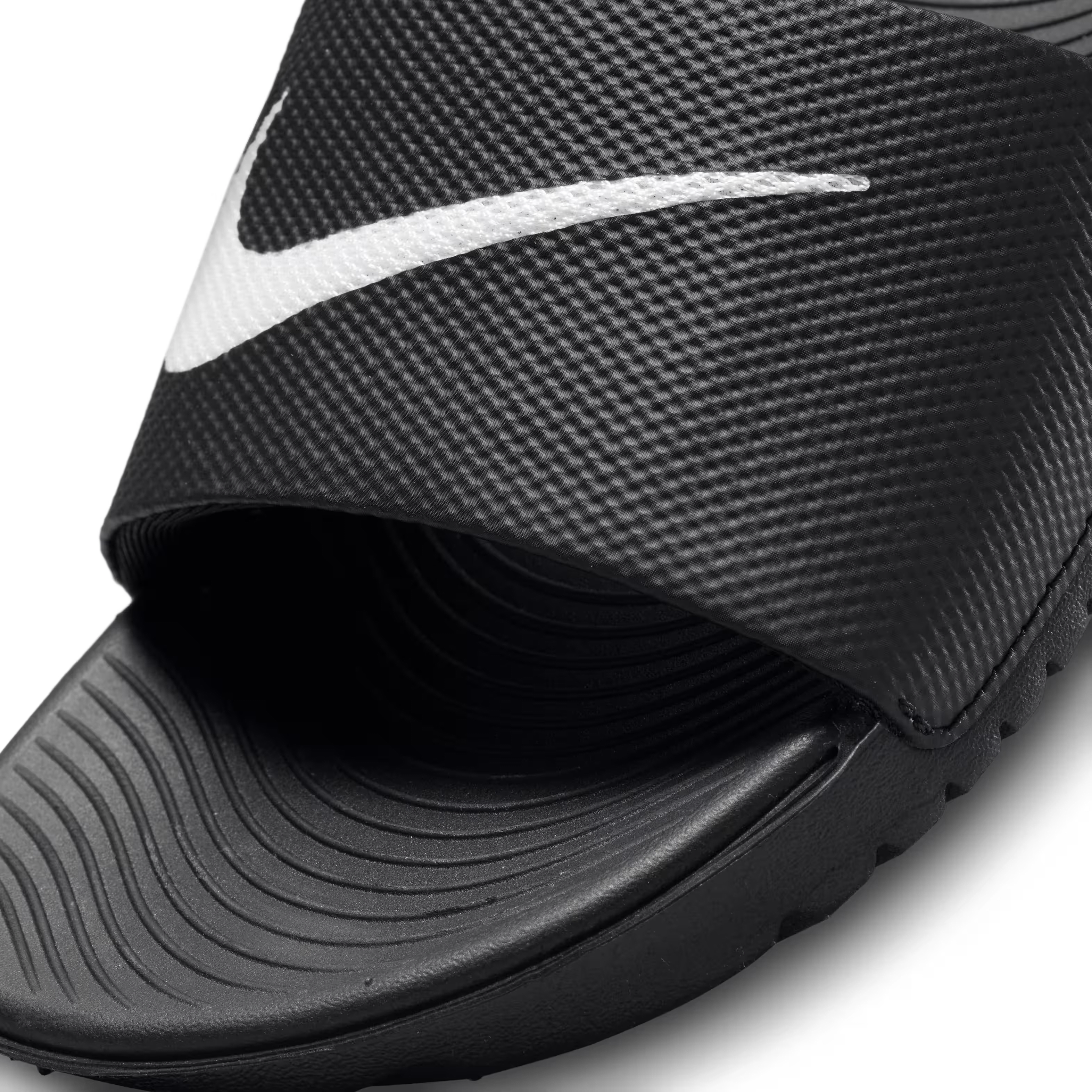 Nike Kawa Slide Black White (GS)