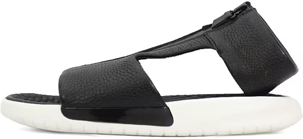 Nike Benassi Cuff Lux Slide Black White (Women's)