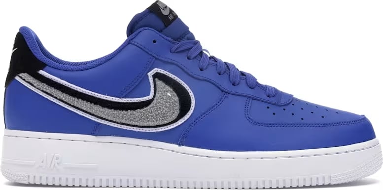 Nike Air Force 1 Low Chenille Swoosh Blue