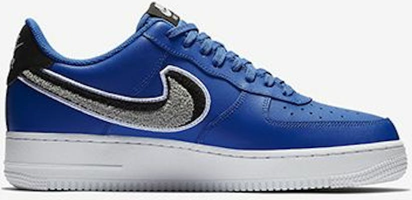 Nike Air Force 1 Low Chenille Swoosh Blue