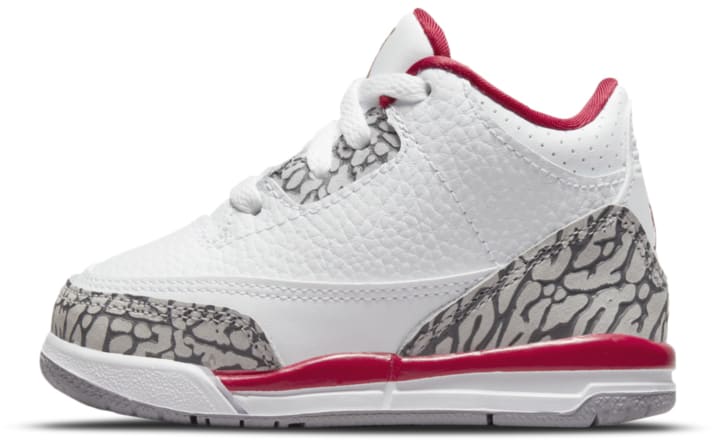 Jordan 3 Retro Cardinal (TD)