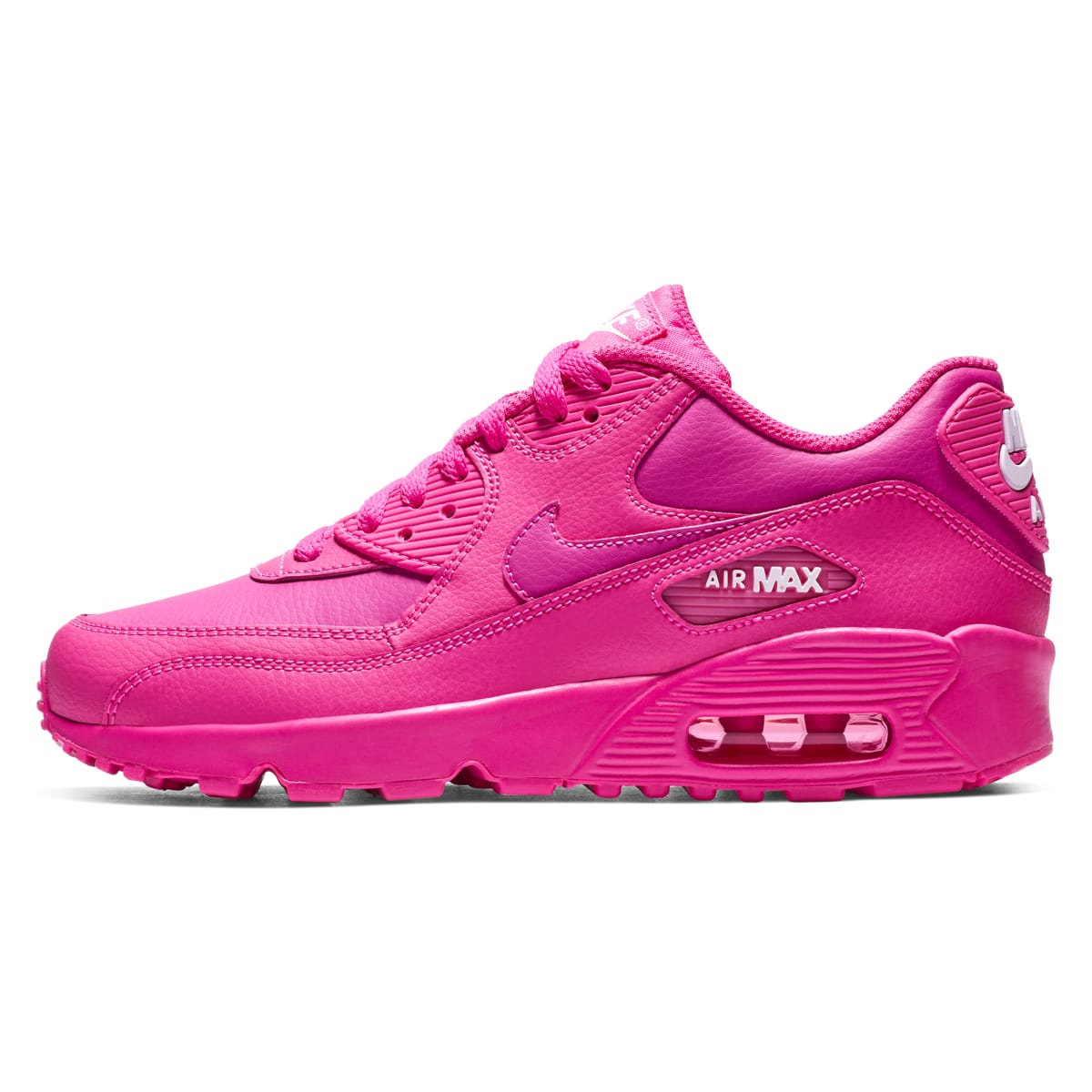 Nike Air Max 90 Leather GS "Laser Fuchsia"