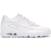 Nike Air Max 90 White Leather (GS)