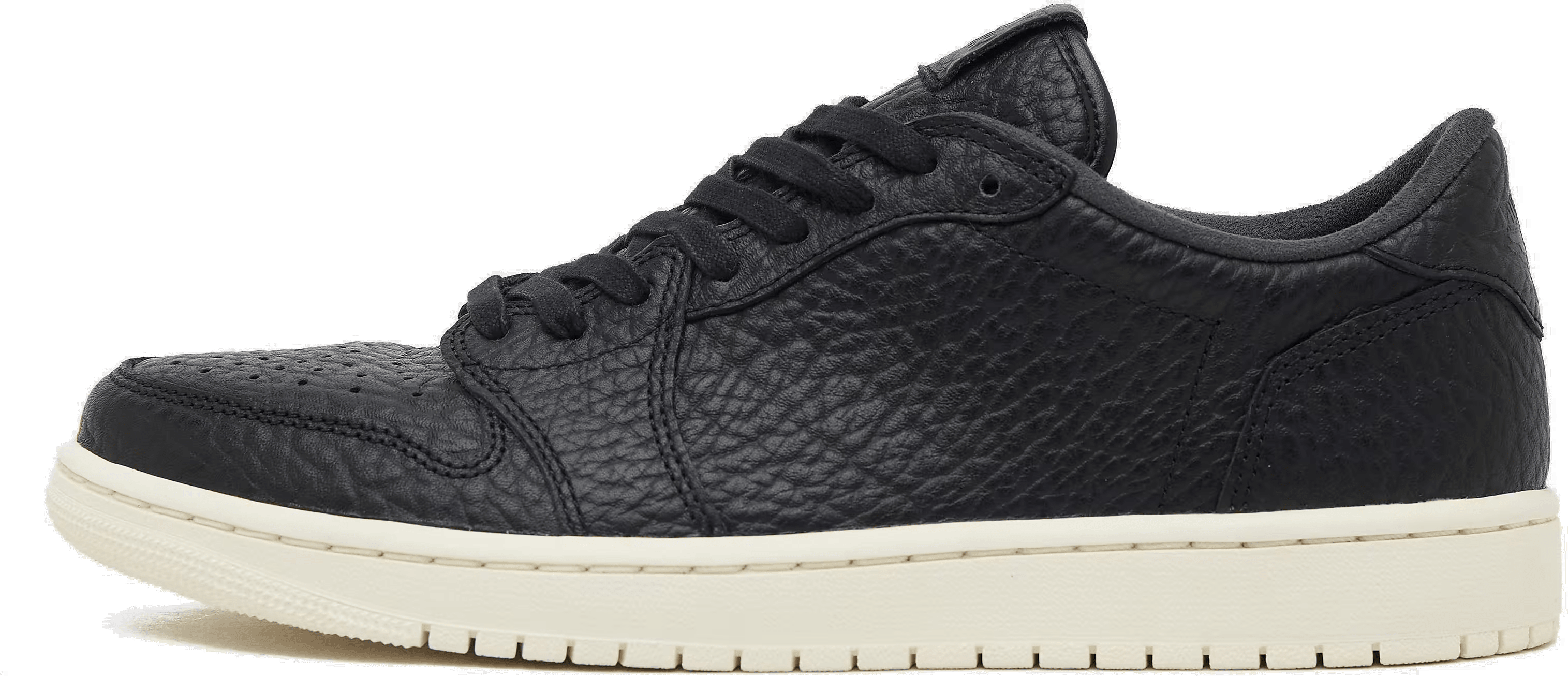 Jordan 1 Retro Low Swooshless Black