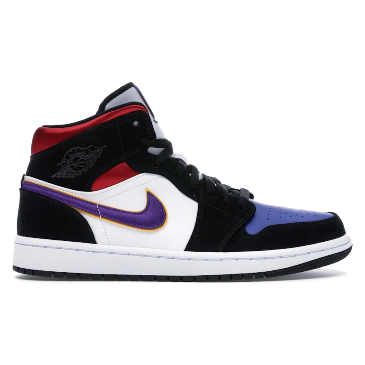 Air Jordan Nike AJ I 1 Mid Lakers Top 3