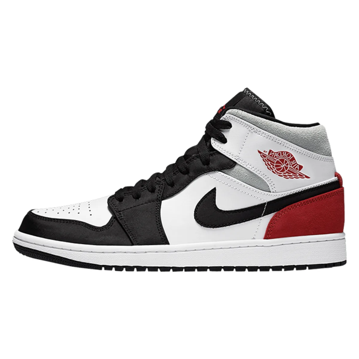 Air Jordan 1 Mid SE "Red Black Toe"