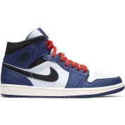Air Jordan 1 Mid "Deep Royal Blue"