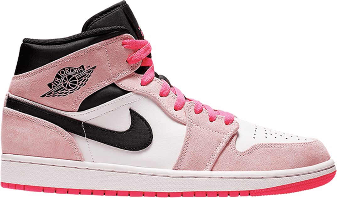 Pink and crimson jordans Clearance