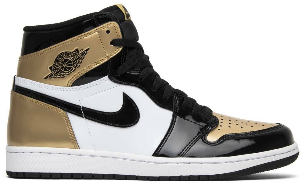 retro high gold toe