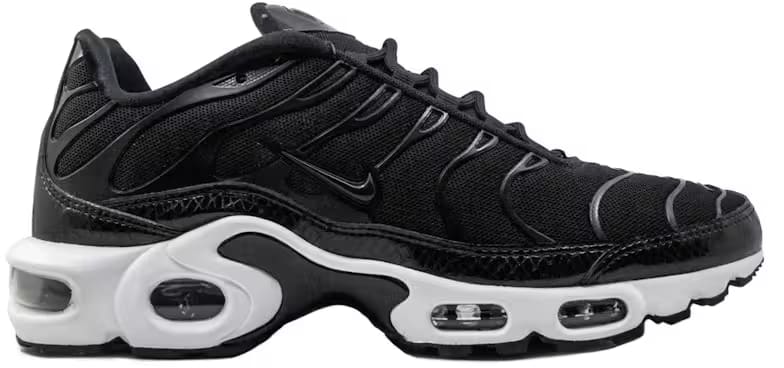 Nike Air Max Plus SE Black Snakeskin White (W)