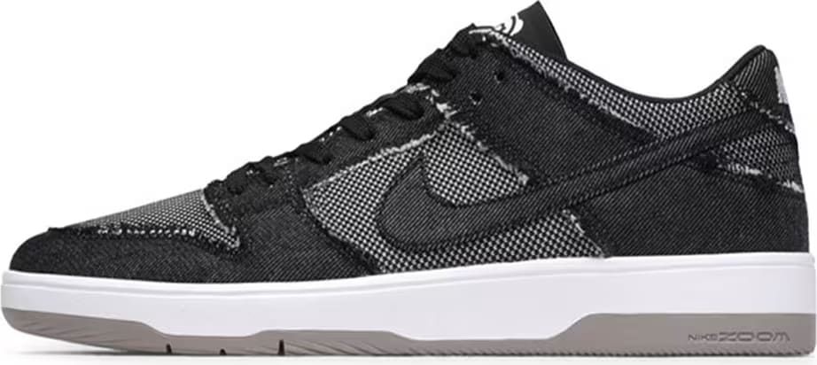 Nike x Medicom Toy Bearbrick Denim Zoom Dunk Low Elite QS Skateboarding