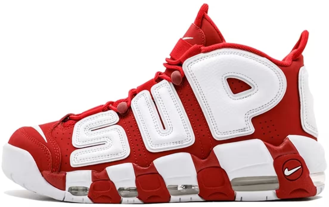 Nike Air More Uptempo Supreme Suptempo Red