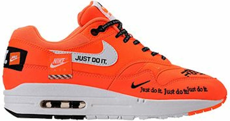 Nike Air Max 1 "Just Do It" Orange