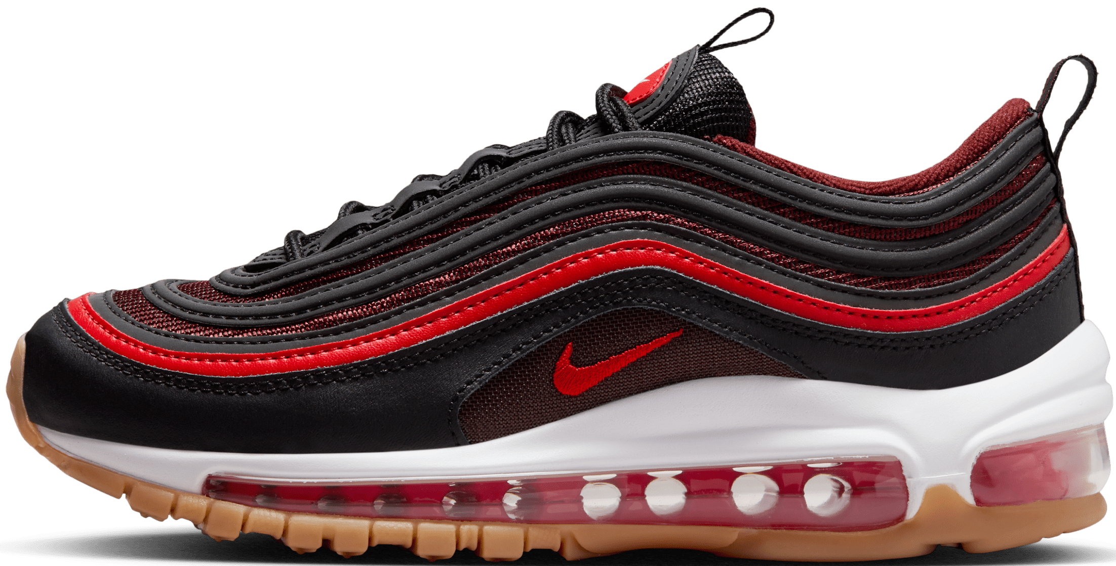 Nike air max outlet 97 zwart rood