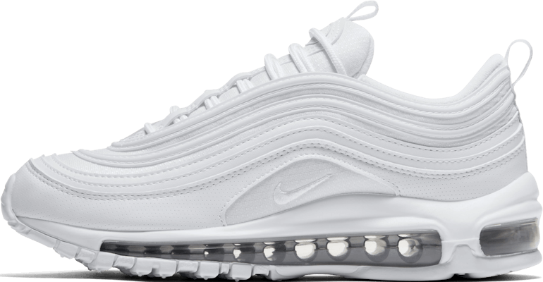 Nike Air Max 97 White Metallic Silver (GS)