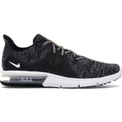 Nike Air Max Sequent 3 Black White-Dark Grey