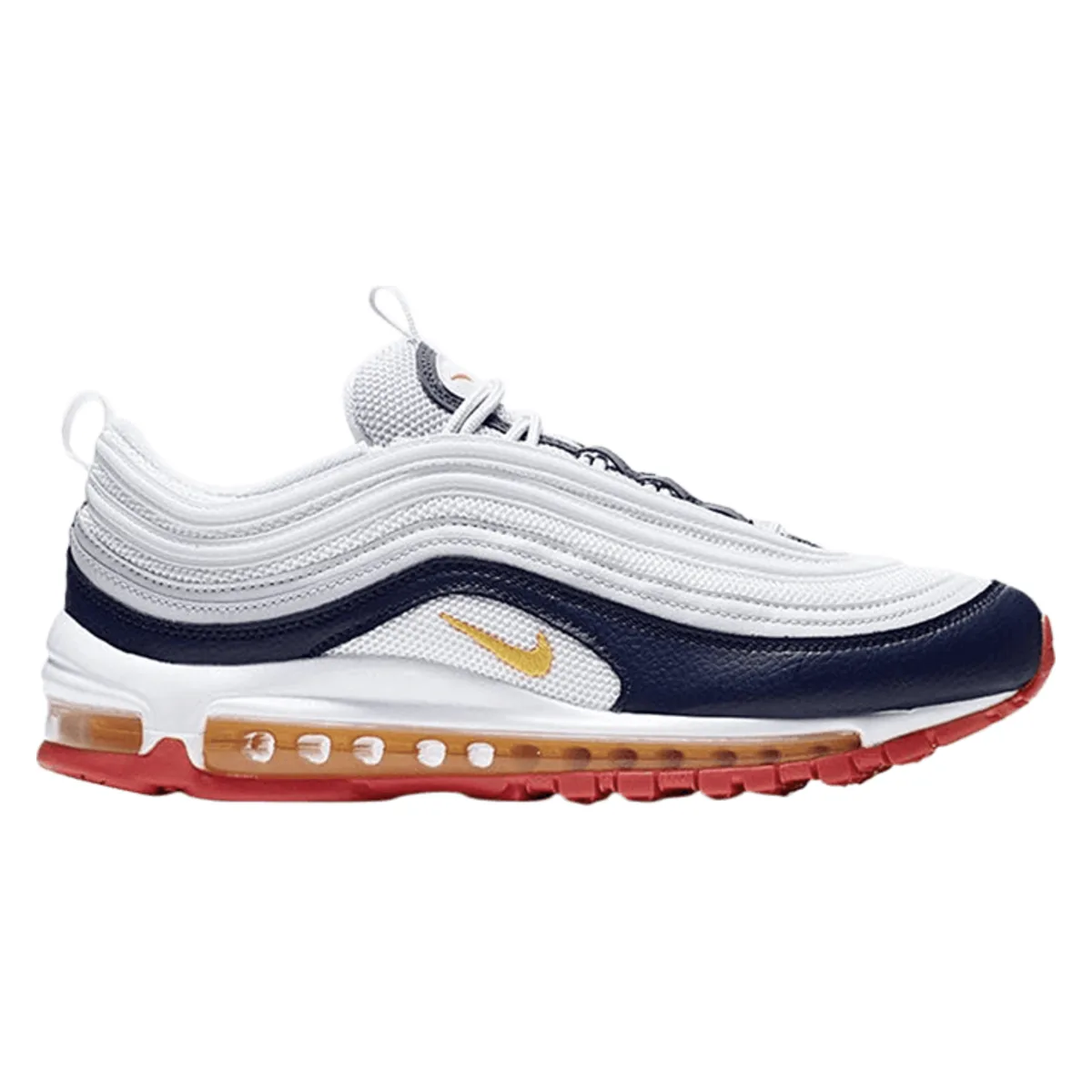 Nike Air Max 97 WMNS "Platinum Navy Orange"
