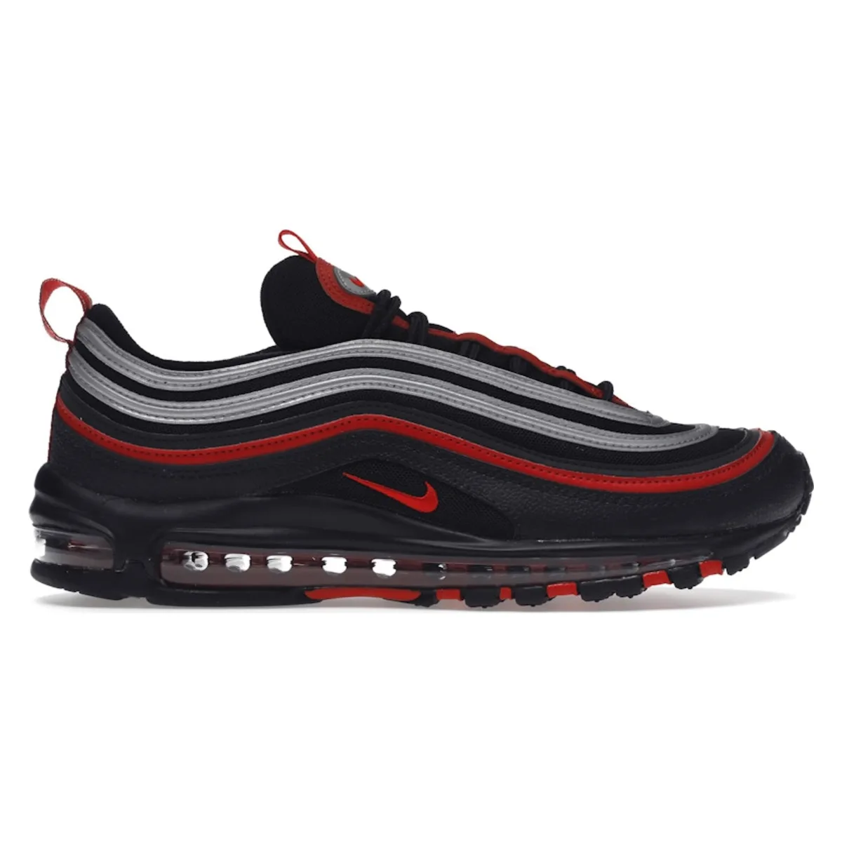 Nike Air Max 97 Black Red Silver