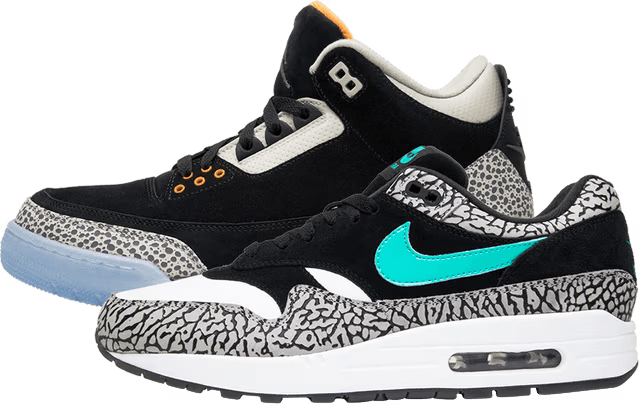 Air Jordan Atmos x 3 Nike Max 1 Elephant Pack