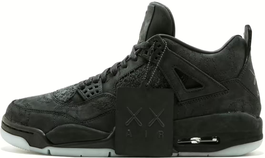 Jordan 4 Retro Kaws Black