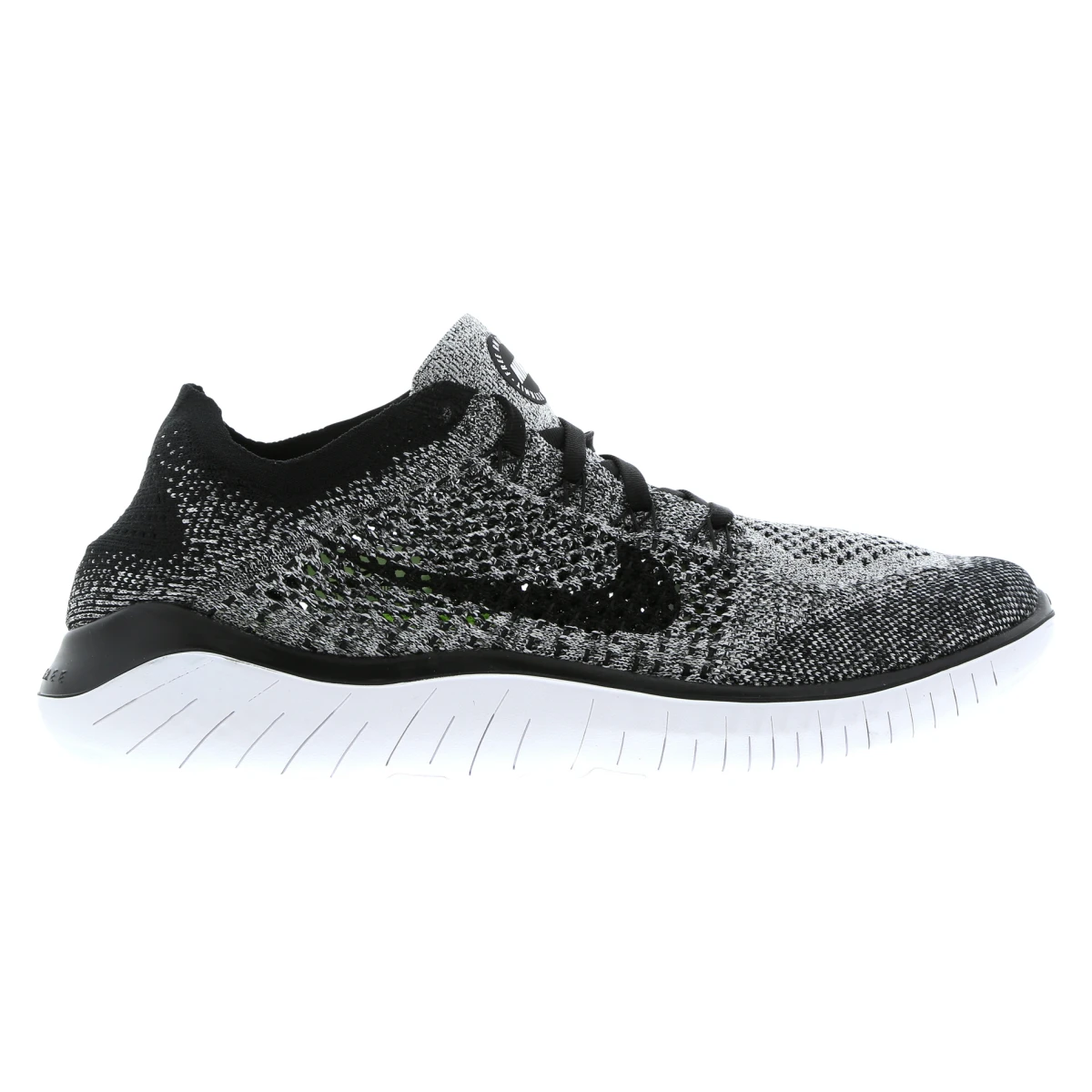 Nike Free RN Flyknit 2018 Black White Ombre