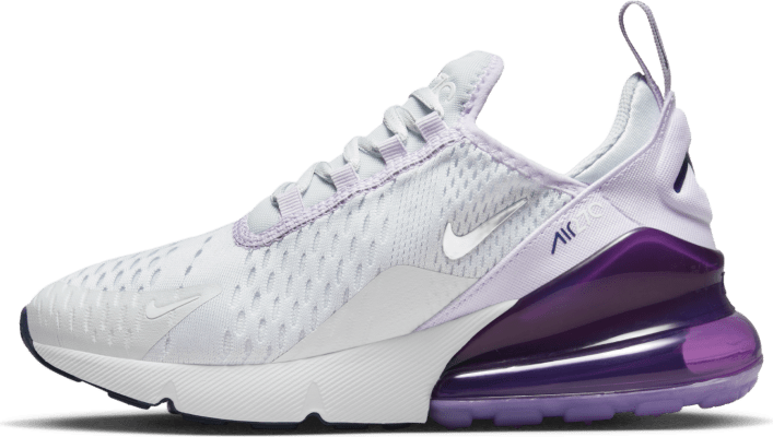 Nike Air Max 270 Pure Platinum Violet Frost GS Sneaker Squad