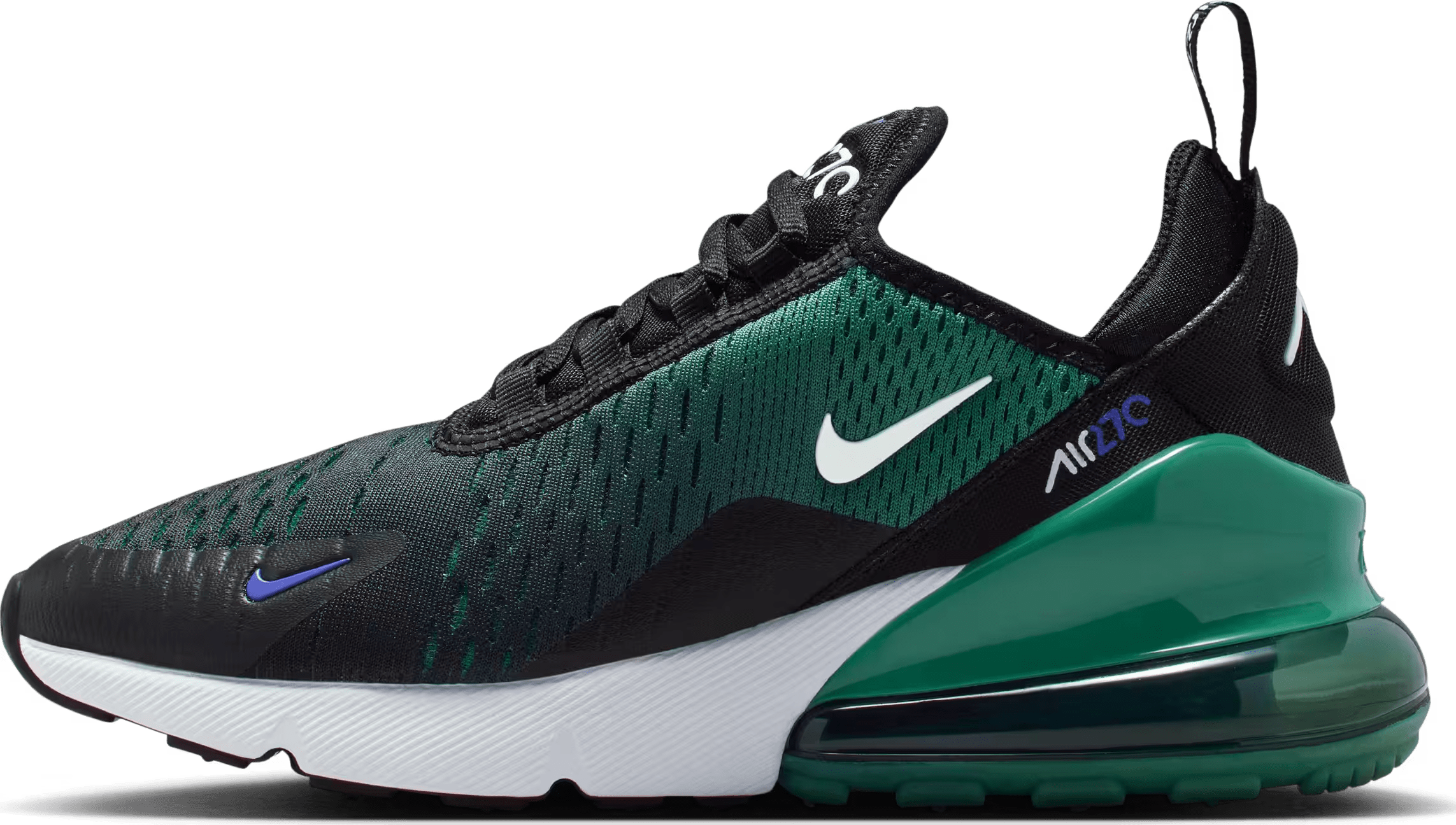 Nike Air Max 270 Black Evergreen Aura Deep Night (GS)