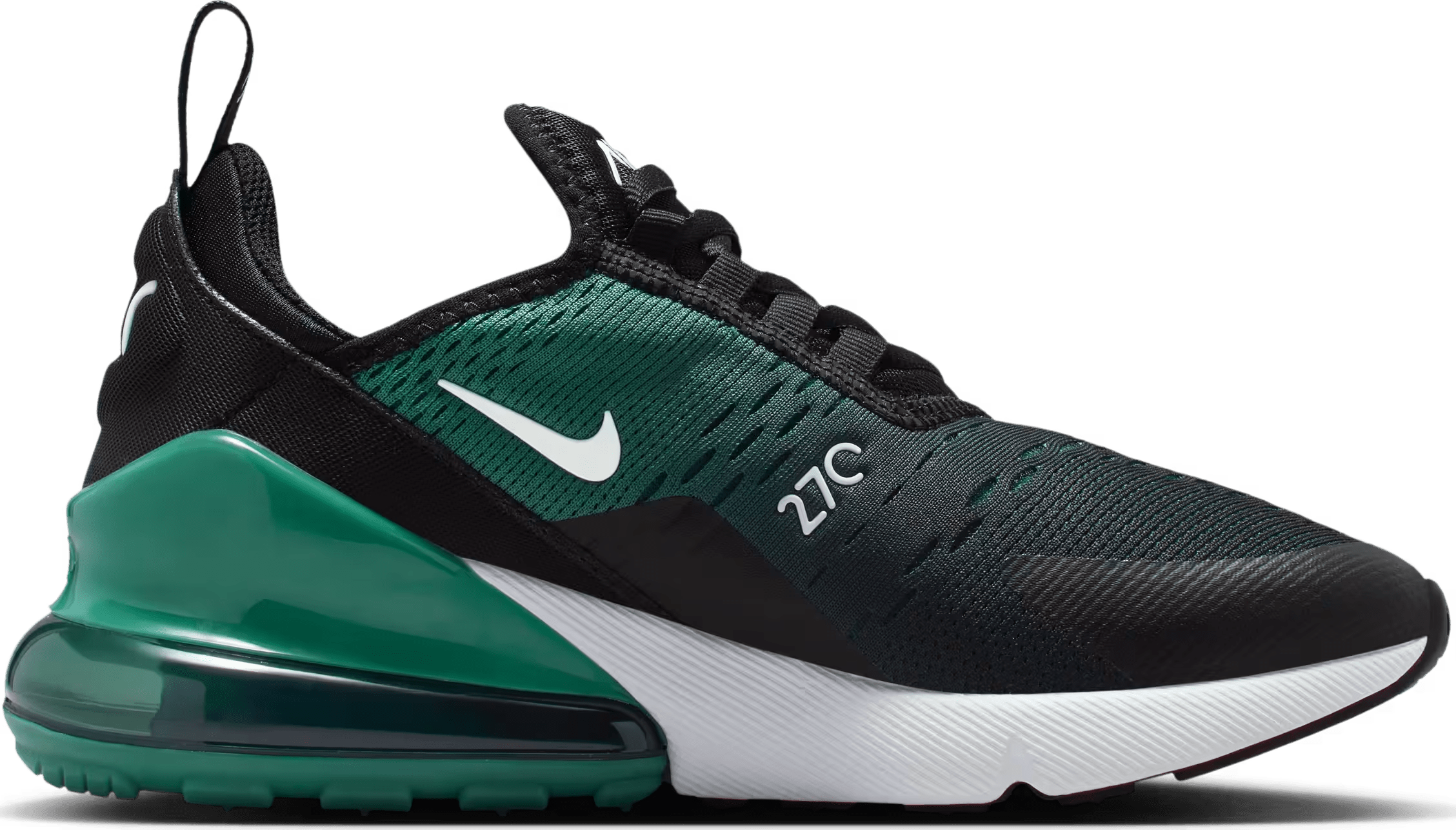 Nike Air Max 270 Black Evergreen Aura Deep Night (GS)