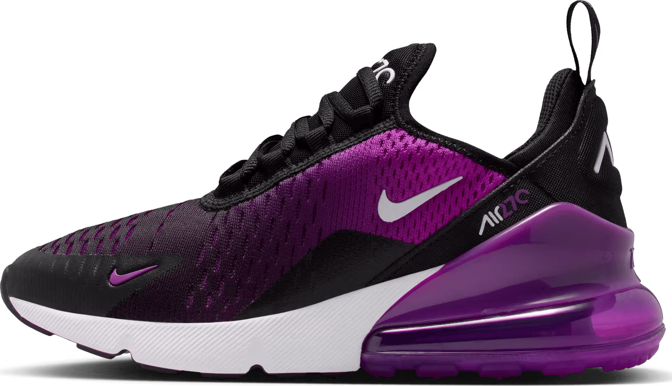 Nike Air Max 270 Black Vivid Purple (GS)