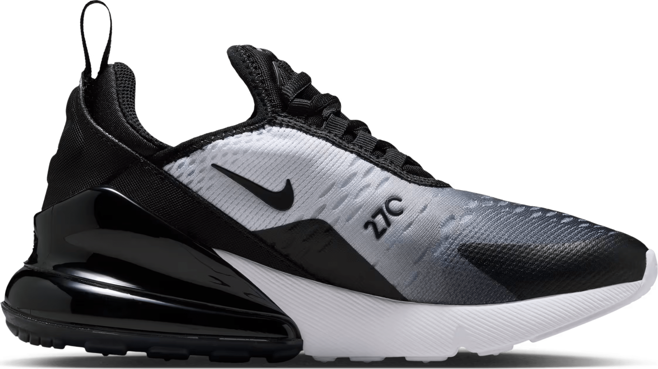 Nike Air Max 270 GS "Black White Cool Grey"