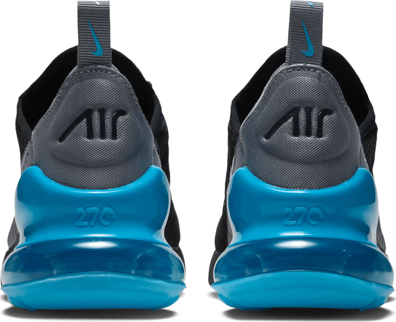 Nike Air Max 270 GS "Black Light Current Blue"