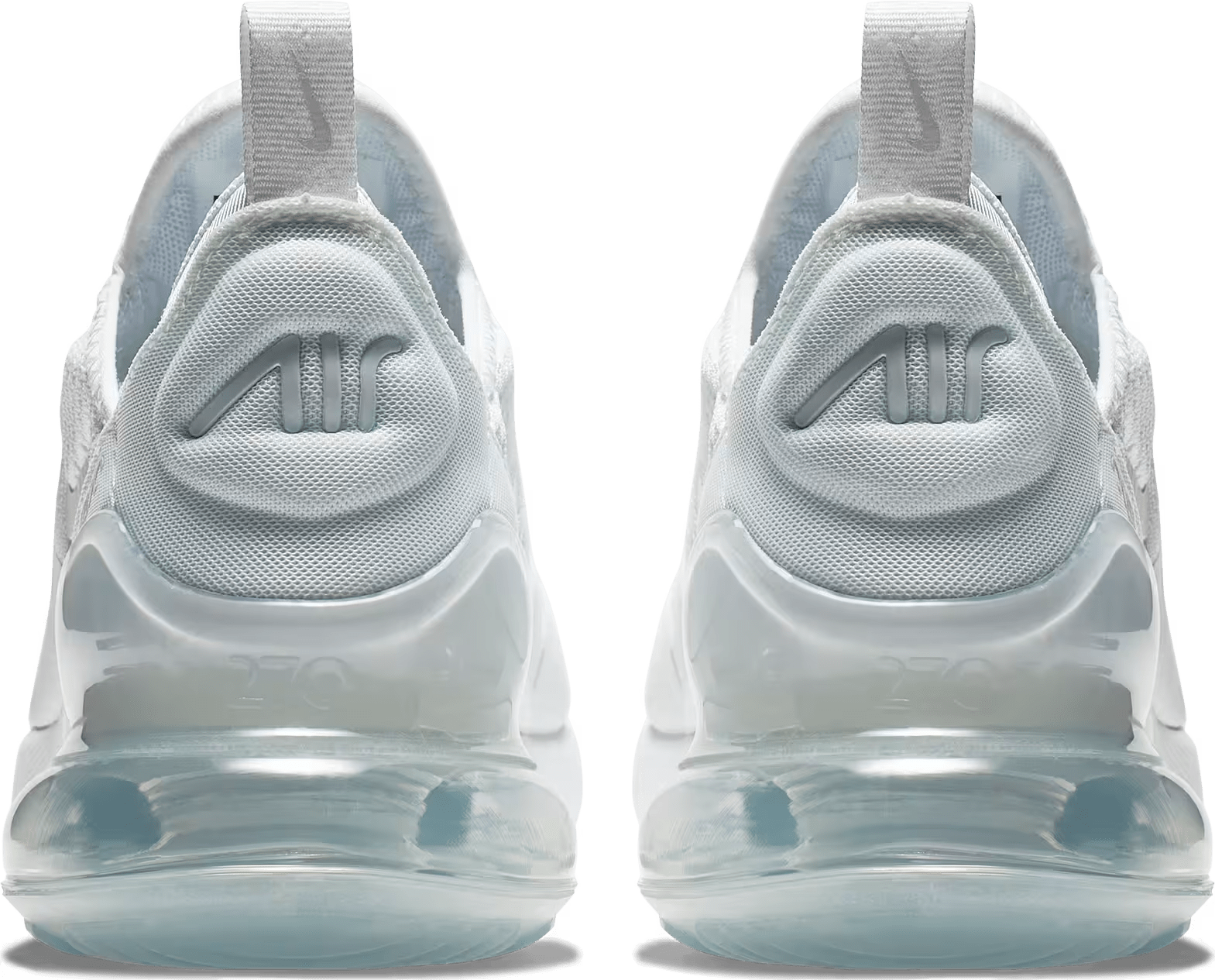 Nike Air Max 270 GS White Metallic Silver