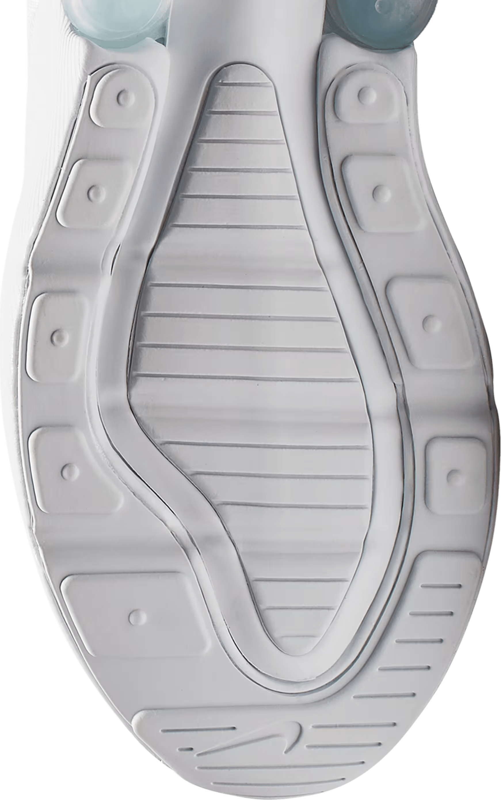 Nike Air Max 270 GS White Metallic Silver