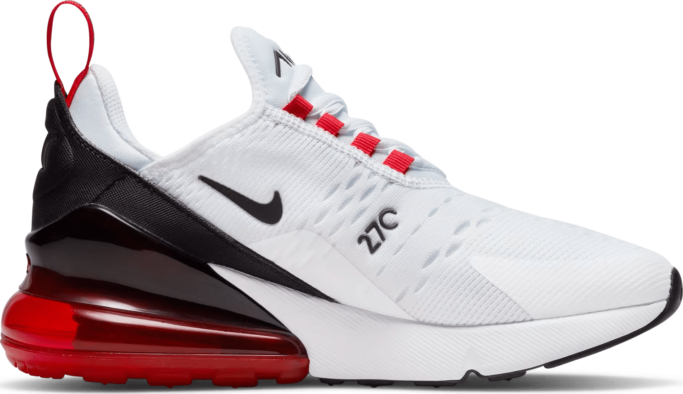 Nike Air Max 270 GS White Siren Red