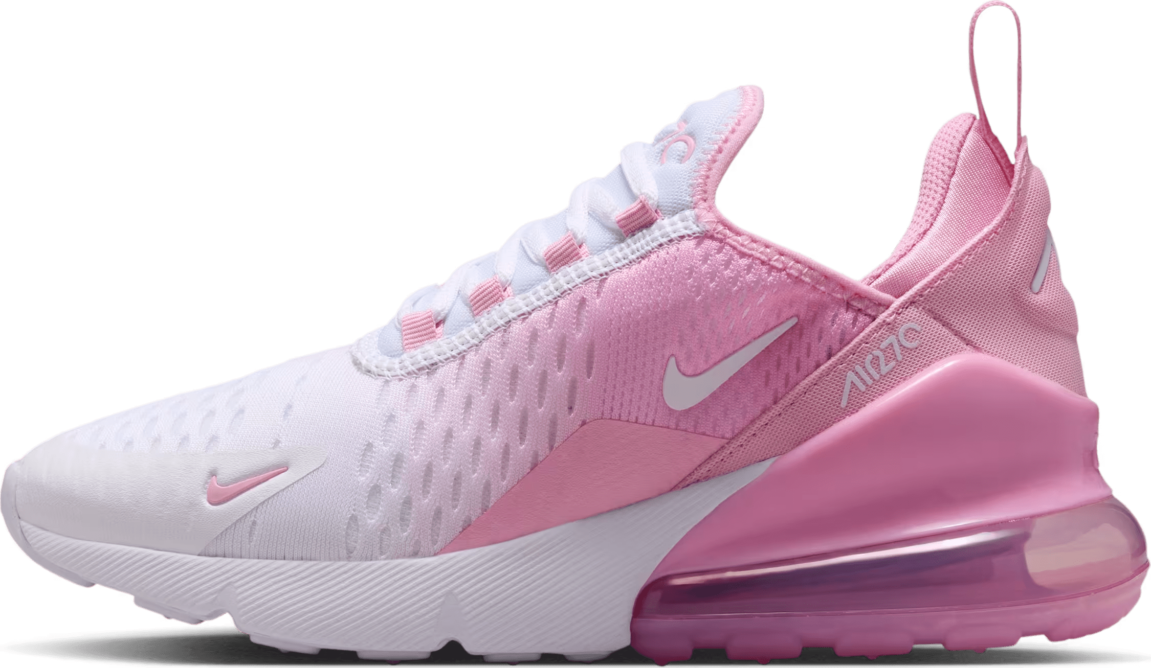 Nike Air Max 270 GS "White Pink Rise"