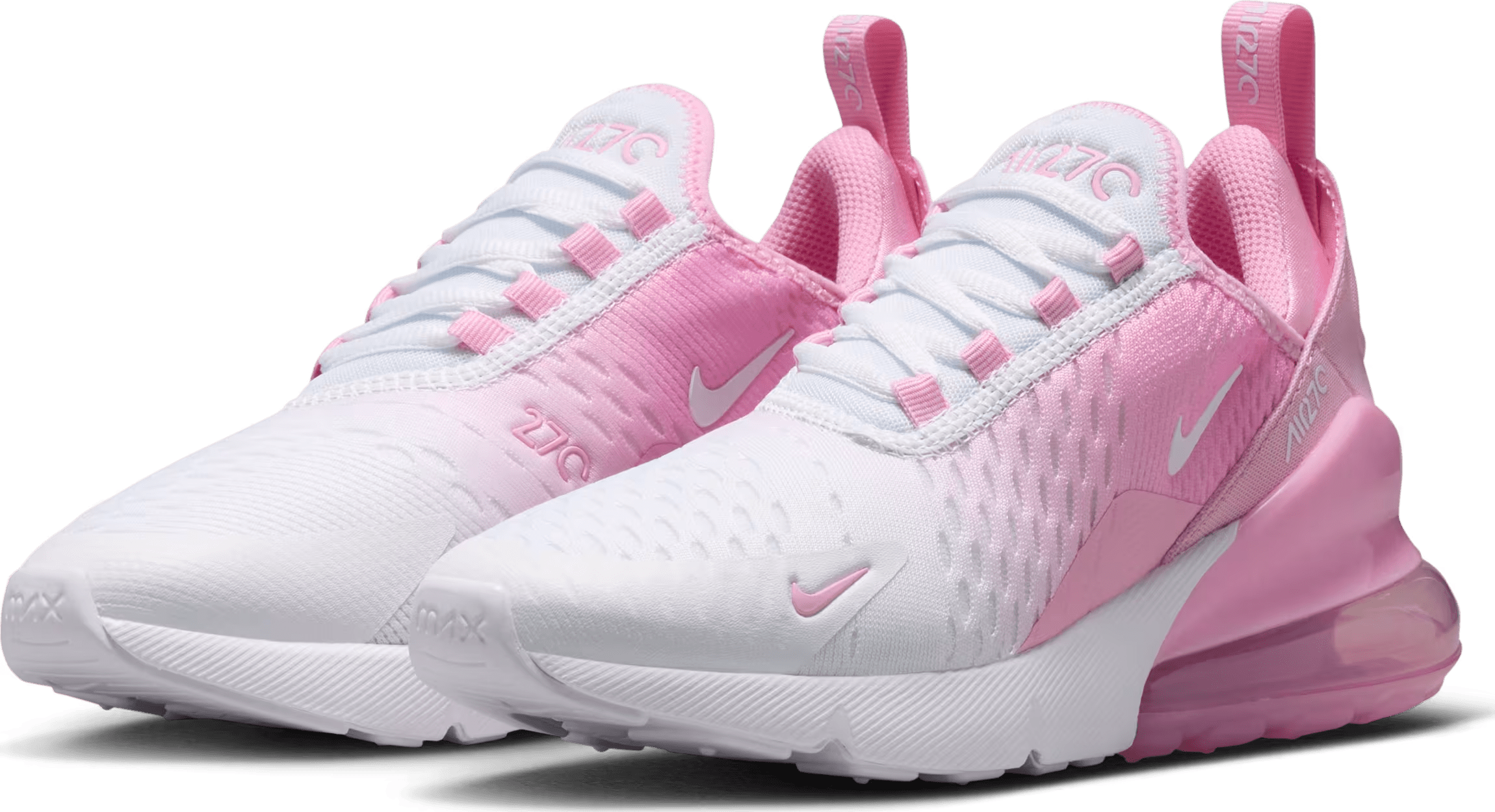 Nike Air Max 270 GS "White Pink Rise"