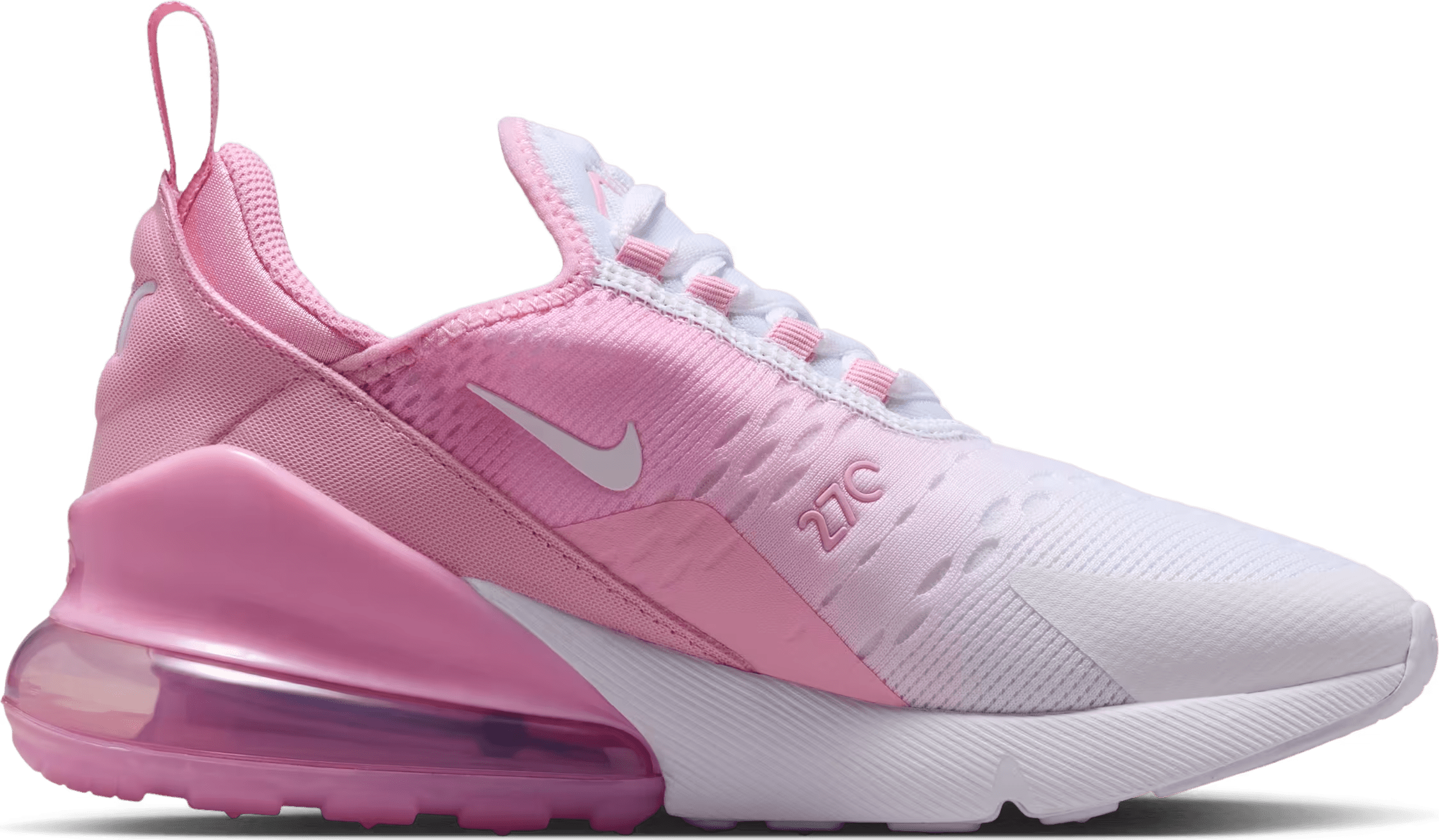 Nike Air Max 270 GS "White Pink Rise"