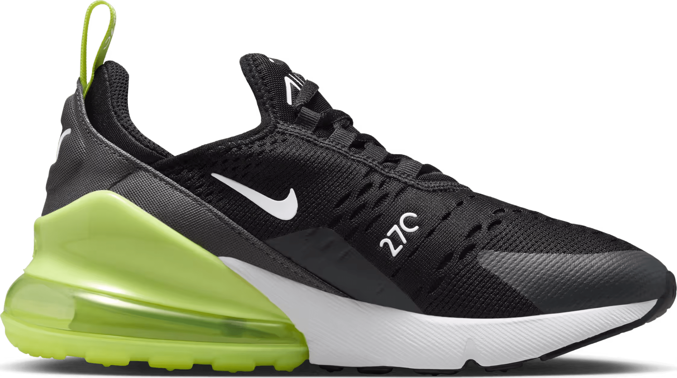 Nike Air Max 270 Light Lemon Twist Black Anthracite White (GS)