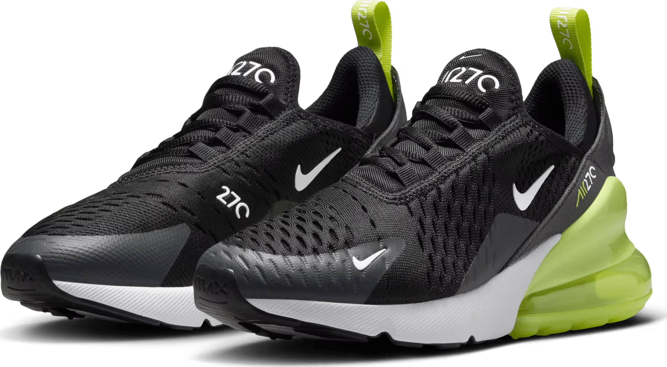 Nike Air Max 270 Light Lemon Twist Black Anthracite White (GS)